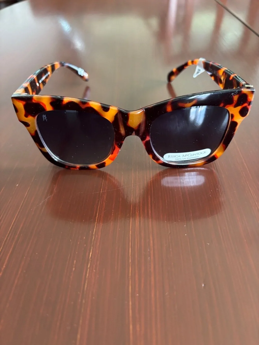 Jessica McClintock Cat Eye 100% UVA UVB protect sunglasses,scratch impact resist